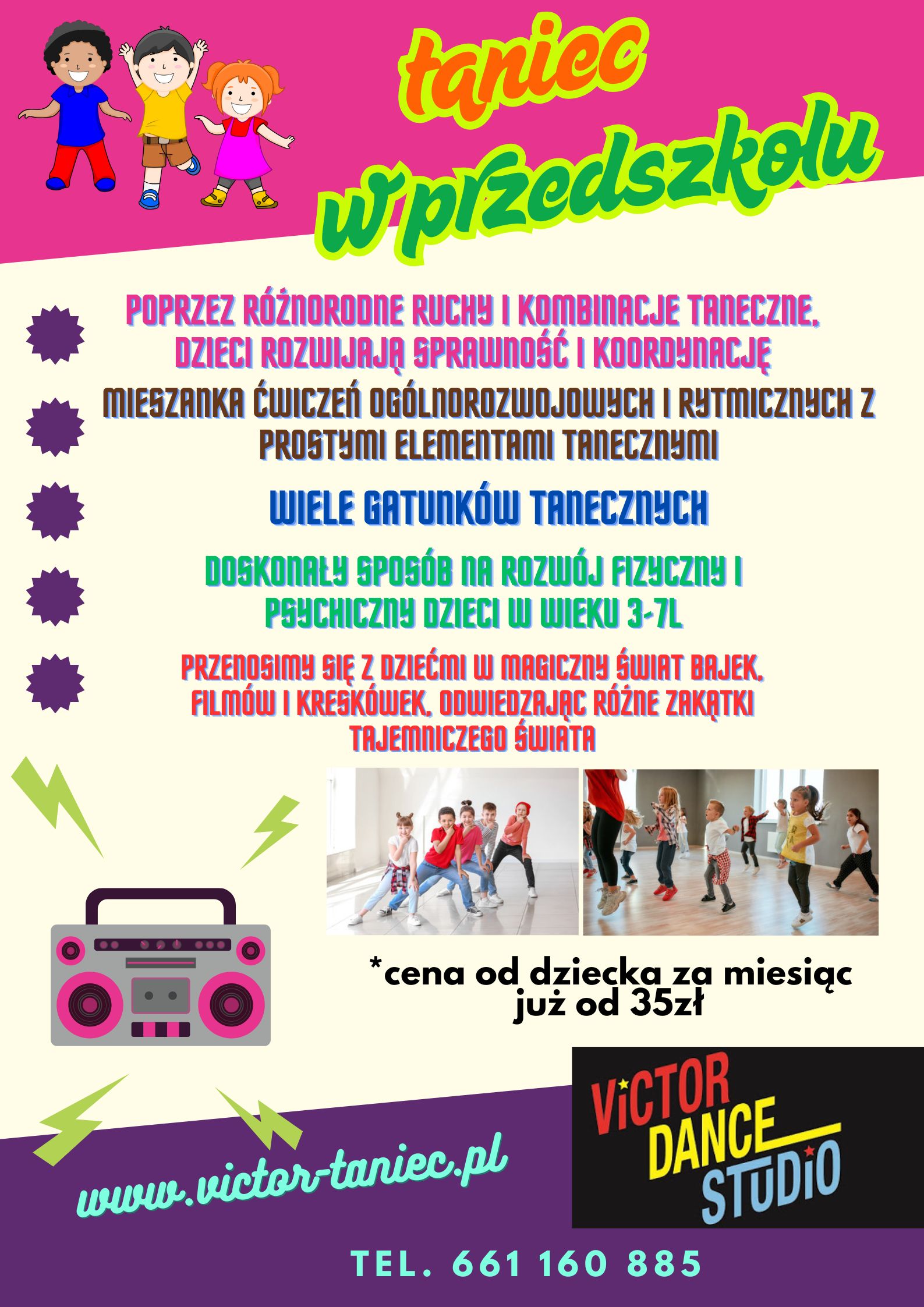 Taniec w przedszkolu